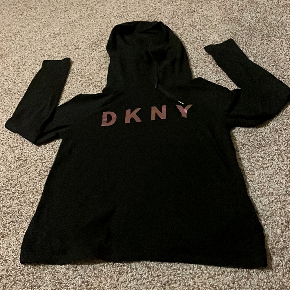 Women’s black DKNY hoodie